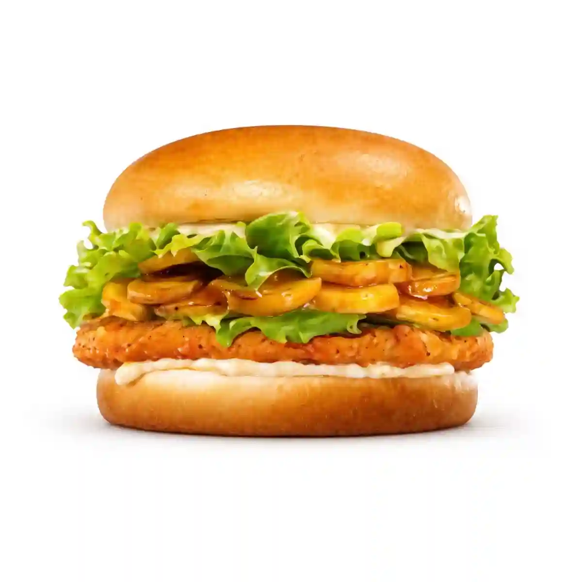 Mushroom Chicken Burger