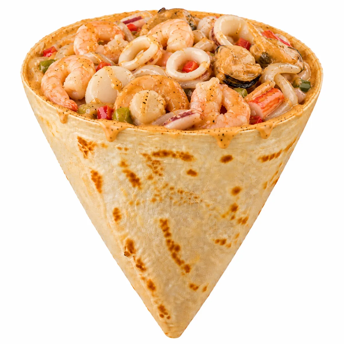 Seafood Mix Crepe