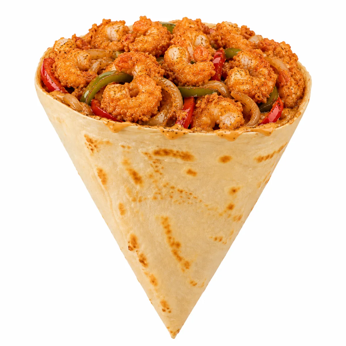 Crispy Shrimp Crepe