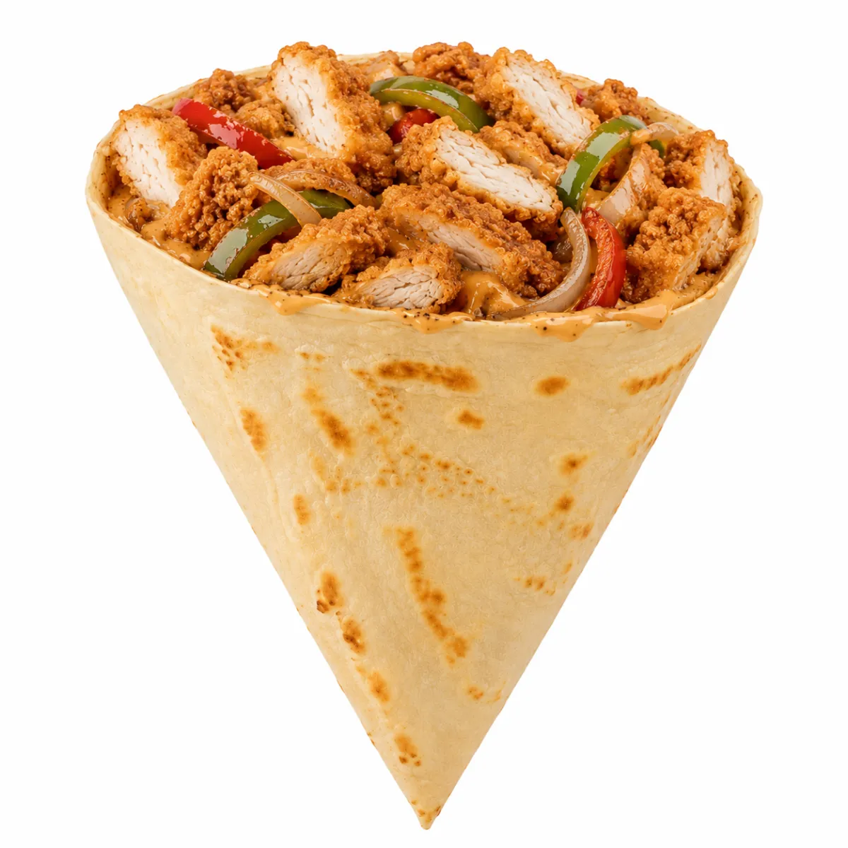 Crispy Chicken Crepe