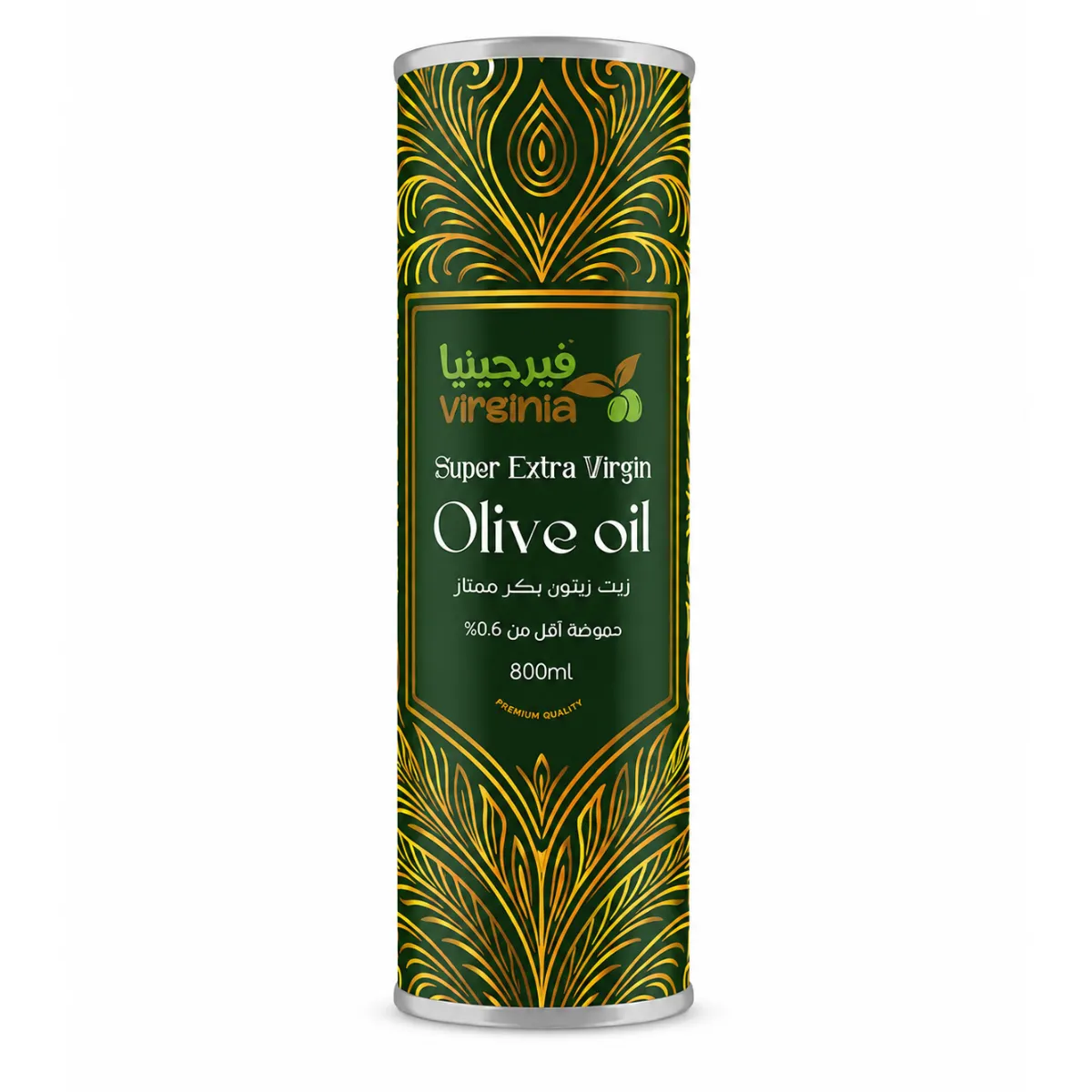 Virginia Super Extra Virgin Olive Oil – 800 ml (Metal Can)